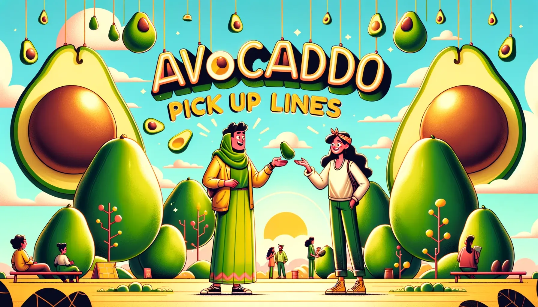 Avocado Pick up Lines