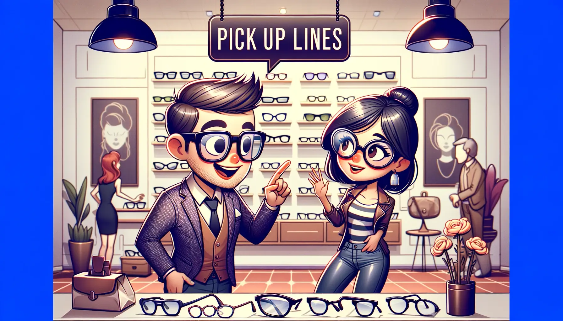 Glasses Pick up Lines