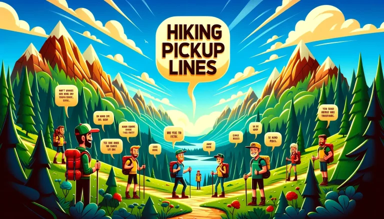 72+ Hiking Pick up Lines