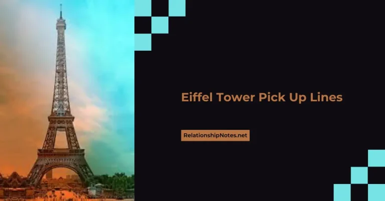 75+ Eiffel Tower Pick up Lines