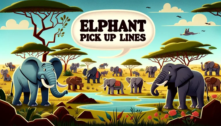 56+ Elephant Pick up Lines