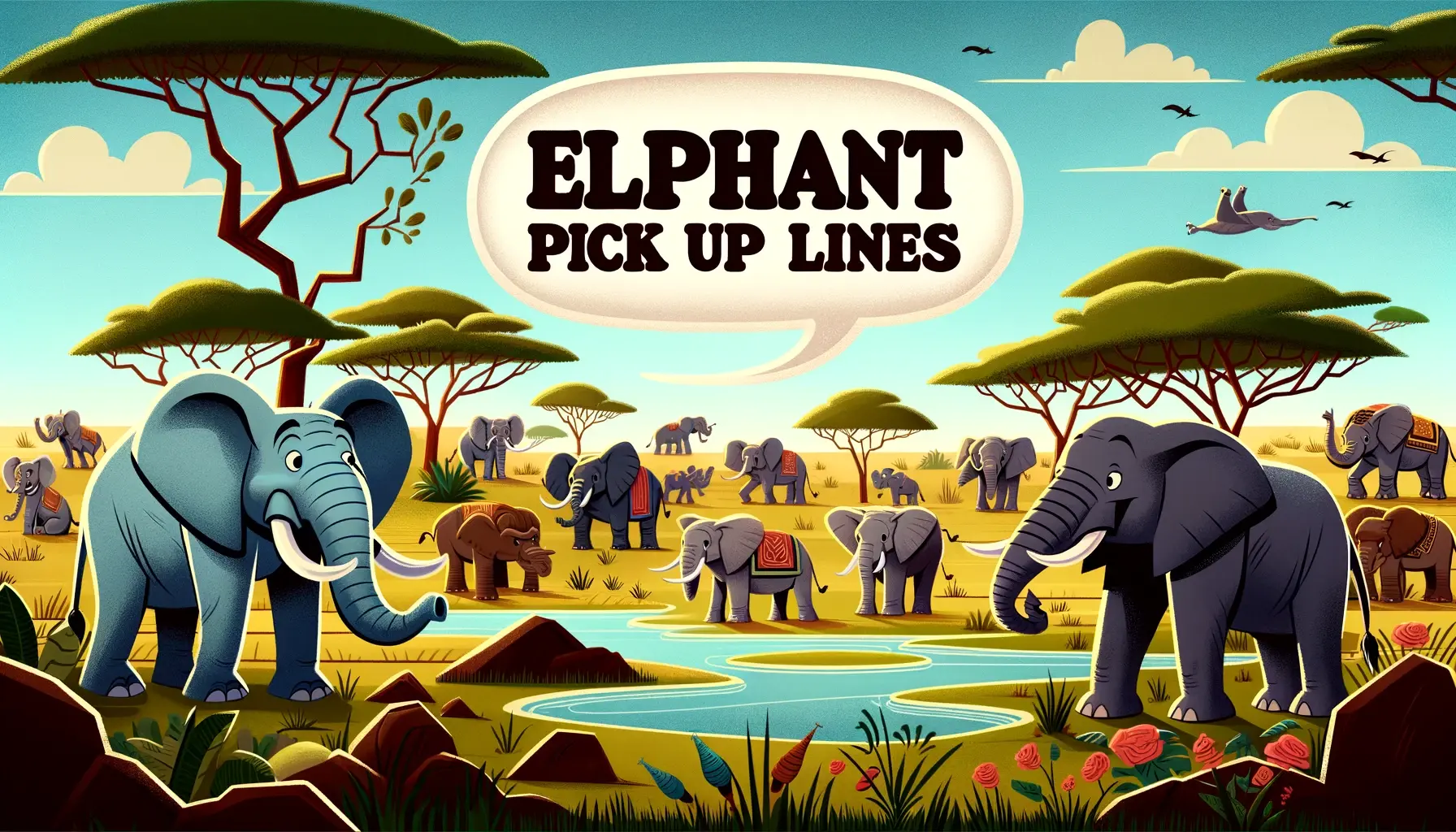 Elephant Pick up Lines