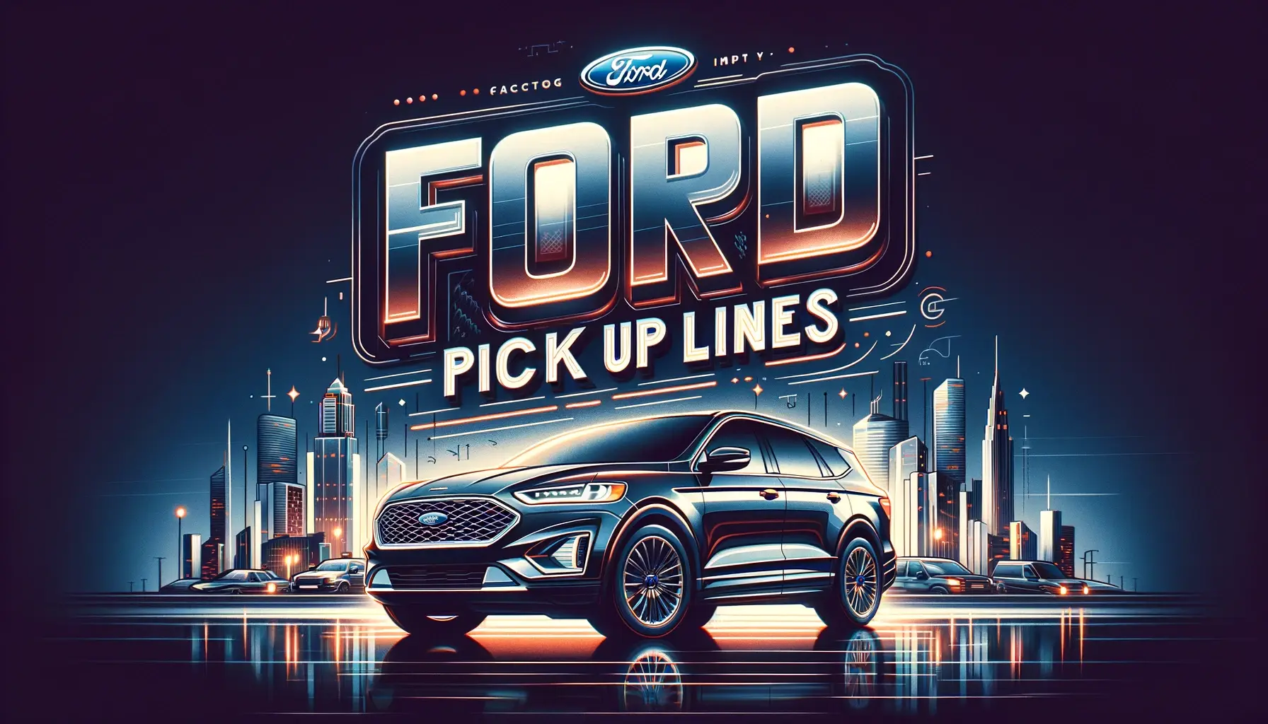 Ford Pick up Lines