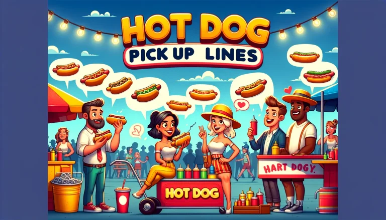61+ Hot Dog Pick up Lines