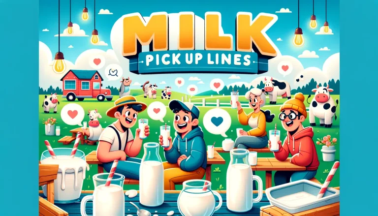 53+ Milk Pick up Lines