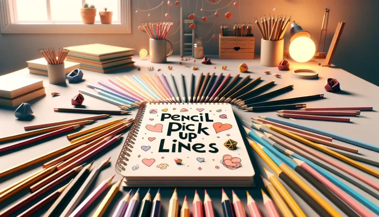 50+ Pencil Pick up Lines
