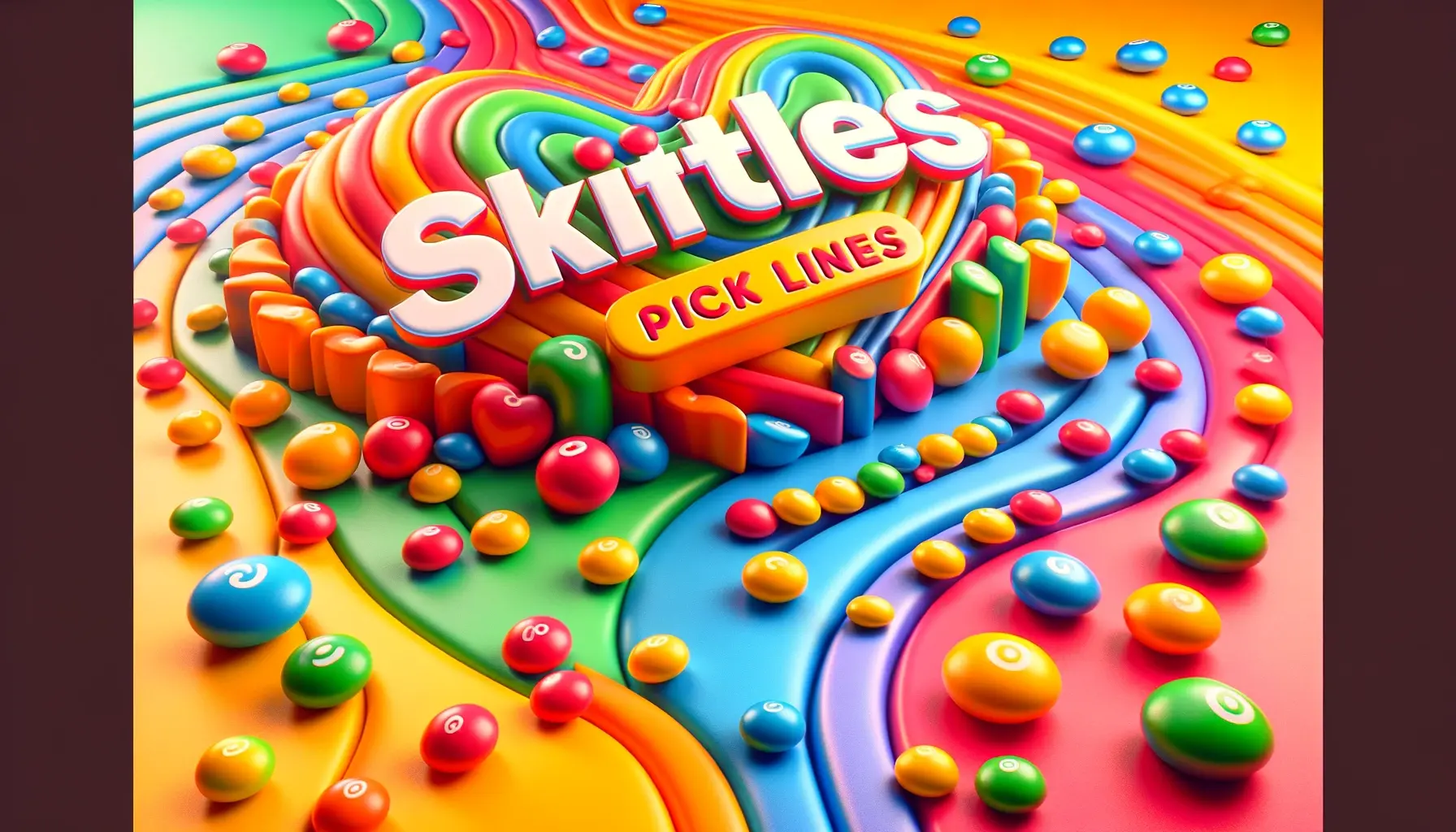 Skittles Pick up Lines