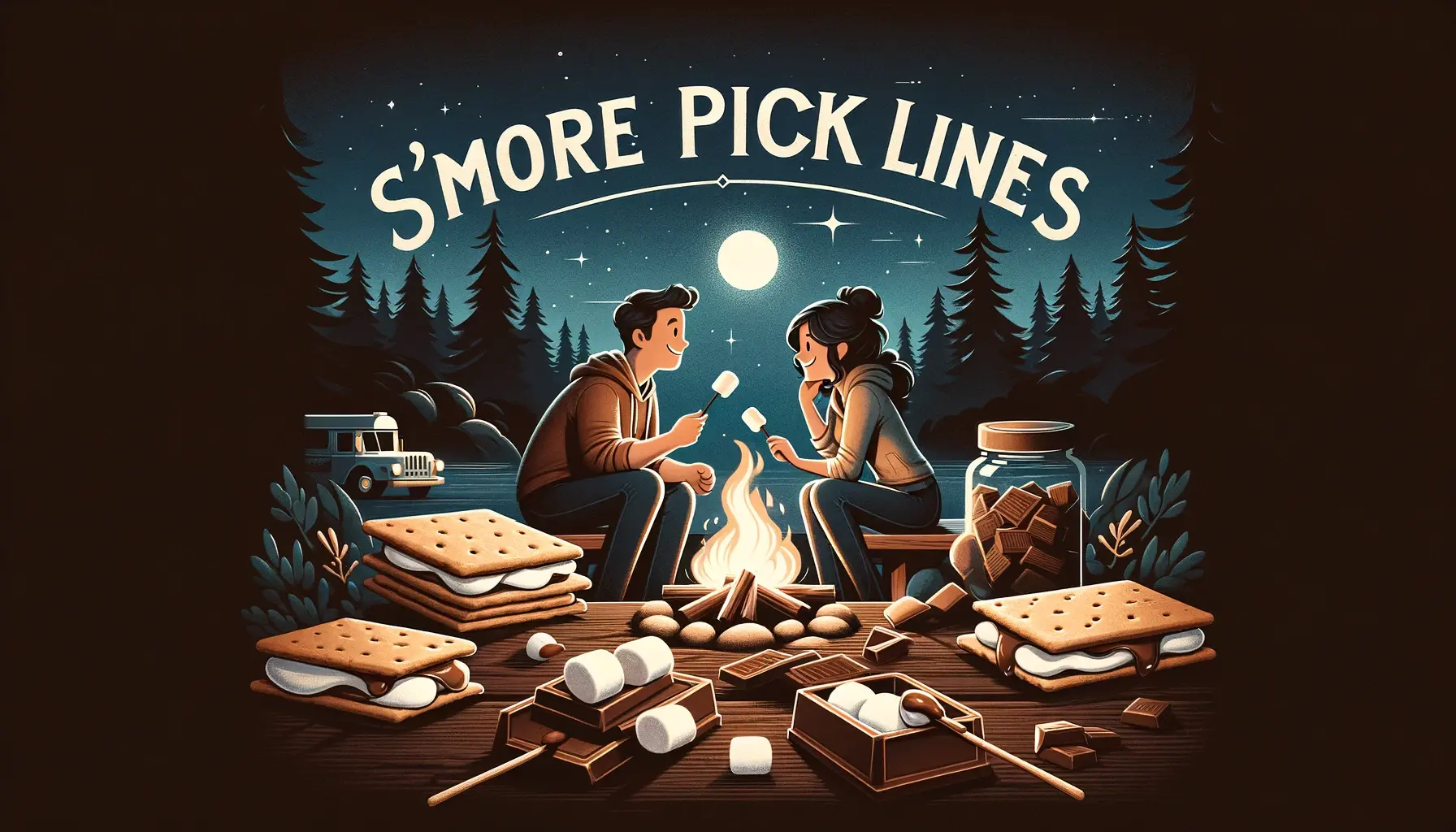 Smore Pick up Lines