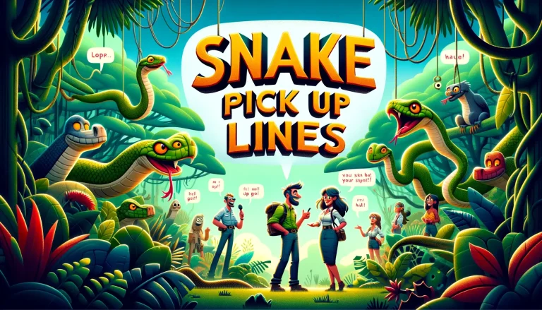 60+ Snake Pick up Lines