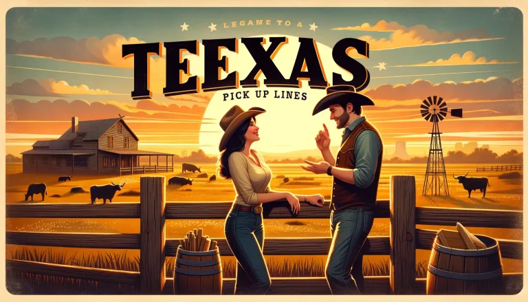 55+ Texas Pick up Lines