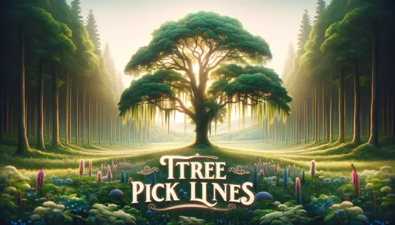 52+ Tree Pick up Lines