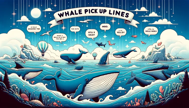 60+ Whale Pick up Lines