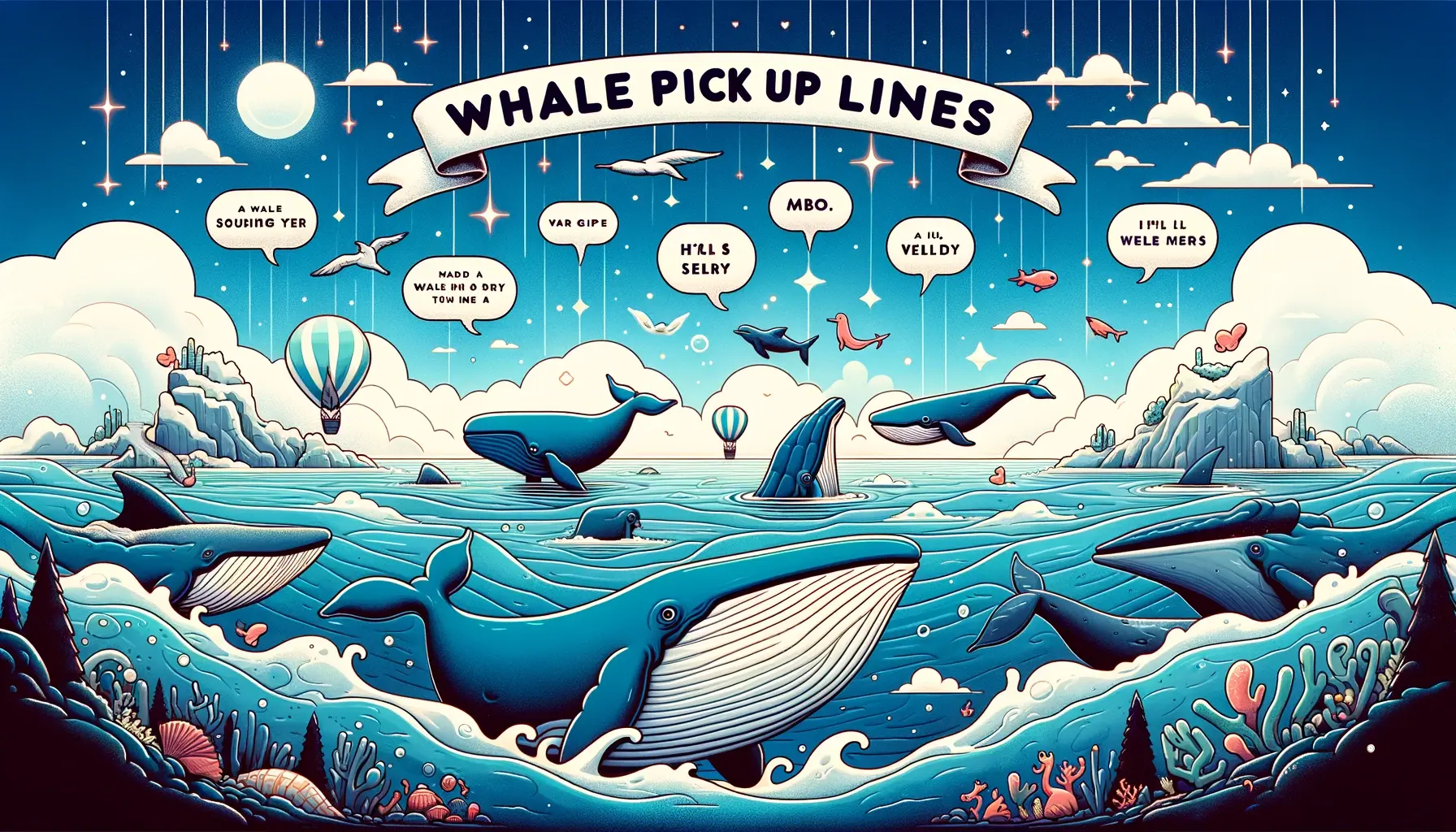 Whale Pick up Lines
