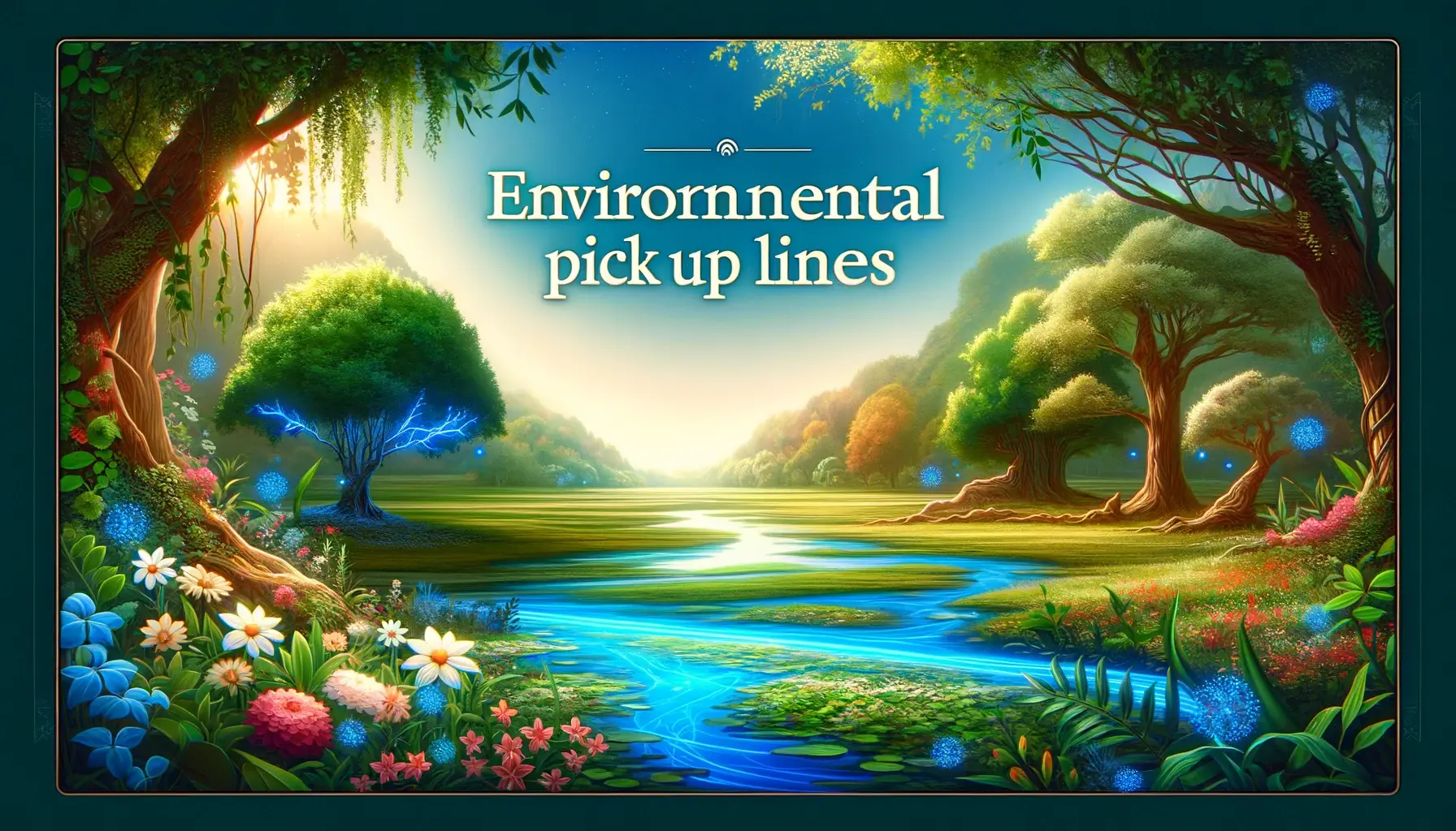 Environmental Pick up Lines
