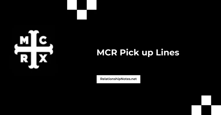 55+ Mcr Pick up Lines