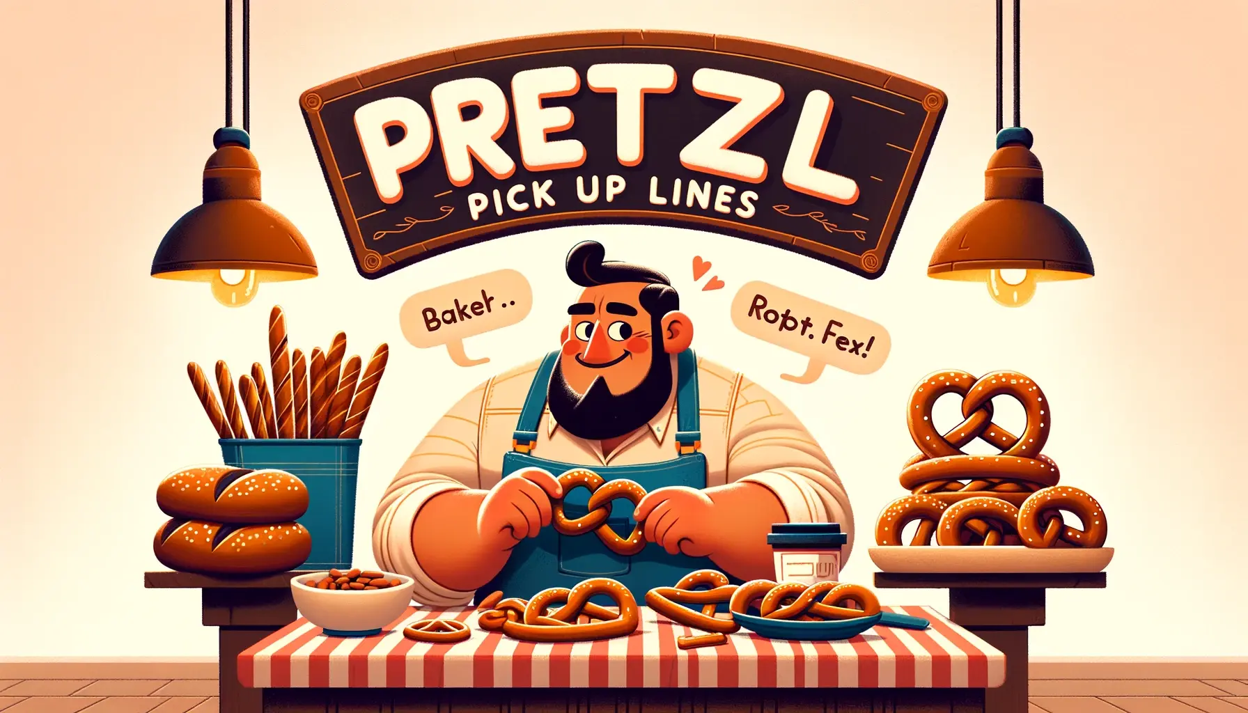 Pretzel Pick up Lines