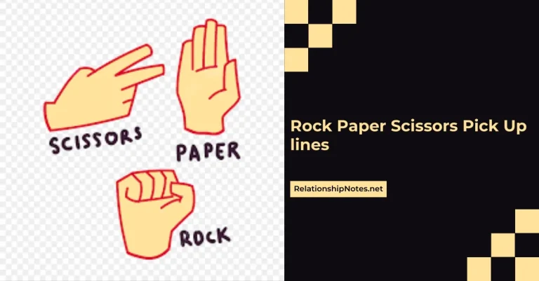53+ Rock Paper Scissors Pick up Lines