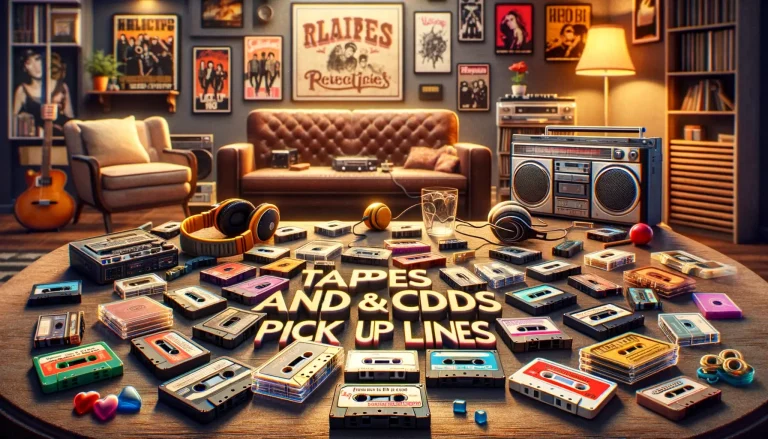 50+ Tapes And Cds Pick up Lines