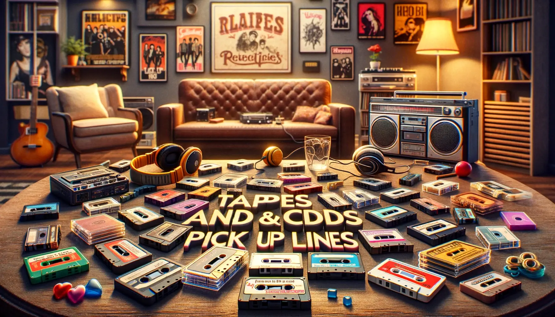 Tapes And Cds Pick up Lines