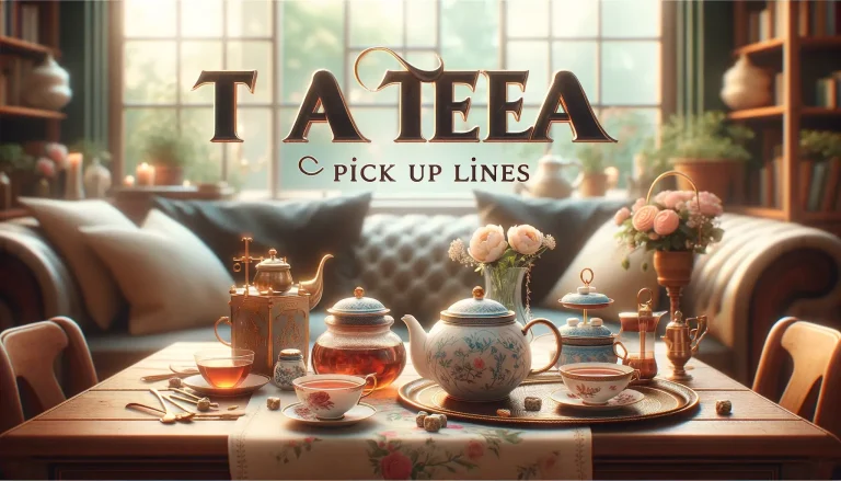 51+ Tea Pick up Lines