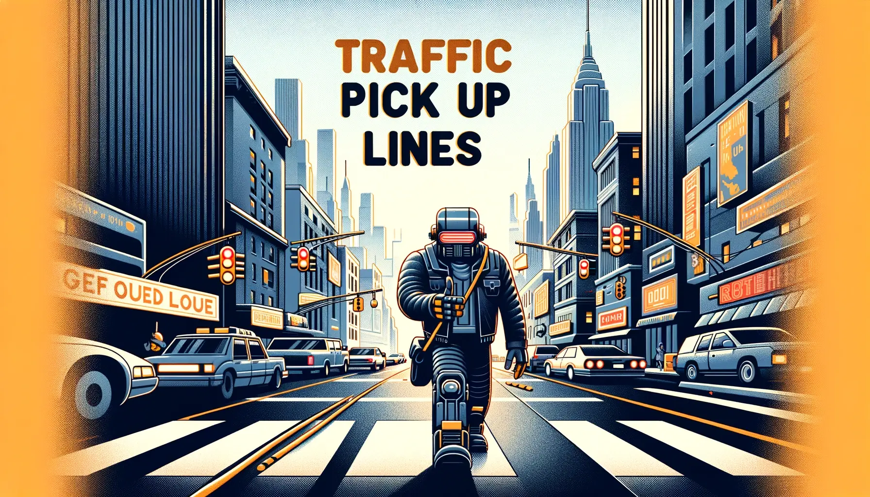 Traffic Pick up Lines