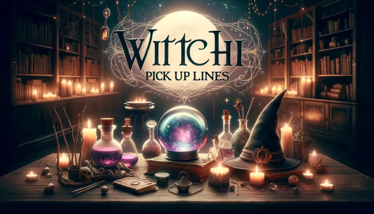 50+ Witch Pick up Lines
